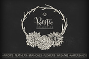 Handsketched Rustic elements, an Illustration by kite-kit (Thumbnail 1 of 5)