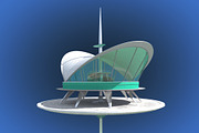 Futuristic Architecture Skyscraper #, an Architecture 3D Model by Daniel Mikulik (Thumbnail 1 of 14)