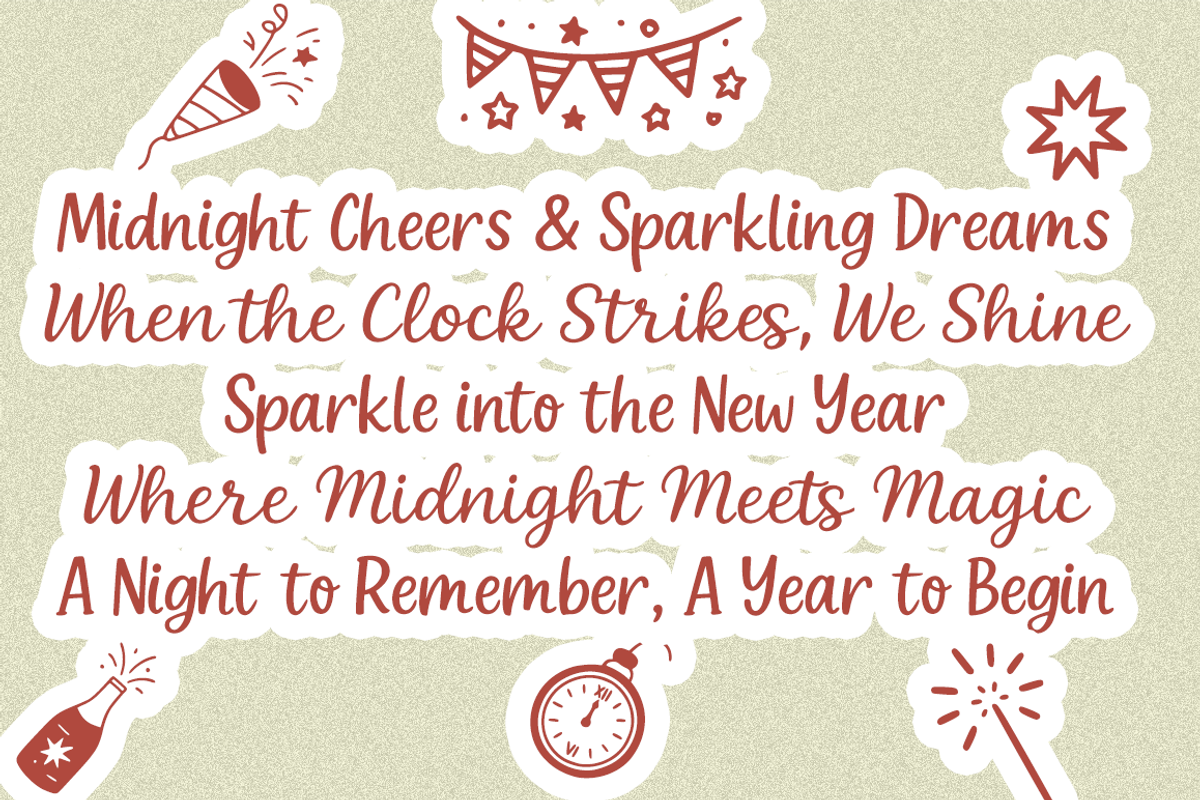 Midnight Sparkle – Festive Font Duo, a Script Font by cocodesign (Photo 6 of 7)