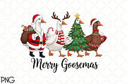 Funny Christmas Goose PNG, an Illustration by Black Bird Studio (Thumbnail 1 of 4)
