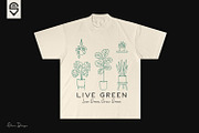 Indoor houseplants line art design, a Graphic by shaondesigns (Thumbnail 4 of 4)