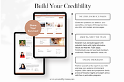 Mental Health WIX Website Template, a Wix Template by CreatedbyVision LLC (Thumbnail 4 of 10)
