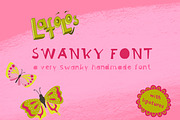 LAFOLOs Swanky Font, a Slab Serif Font by LAFOLO (Thumbnail 1 of 6)