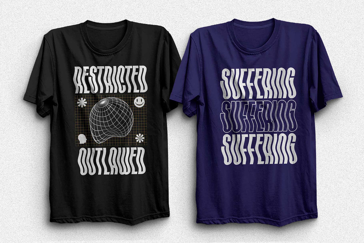 Hipnouma - Wavy Style, a Sans Serif Font by Arterfak Project (Photo 9 of 13)