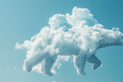 90 Clouds animals against a blue sky, an Animal Illustration by Handmadefont (Thumbnail 7 of 64)