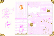 Greeting Card, Invitation, Gift Tag, an Invitation Template by kh_cat (Thumbnail 1 of 8)