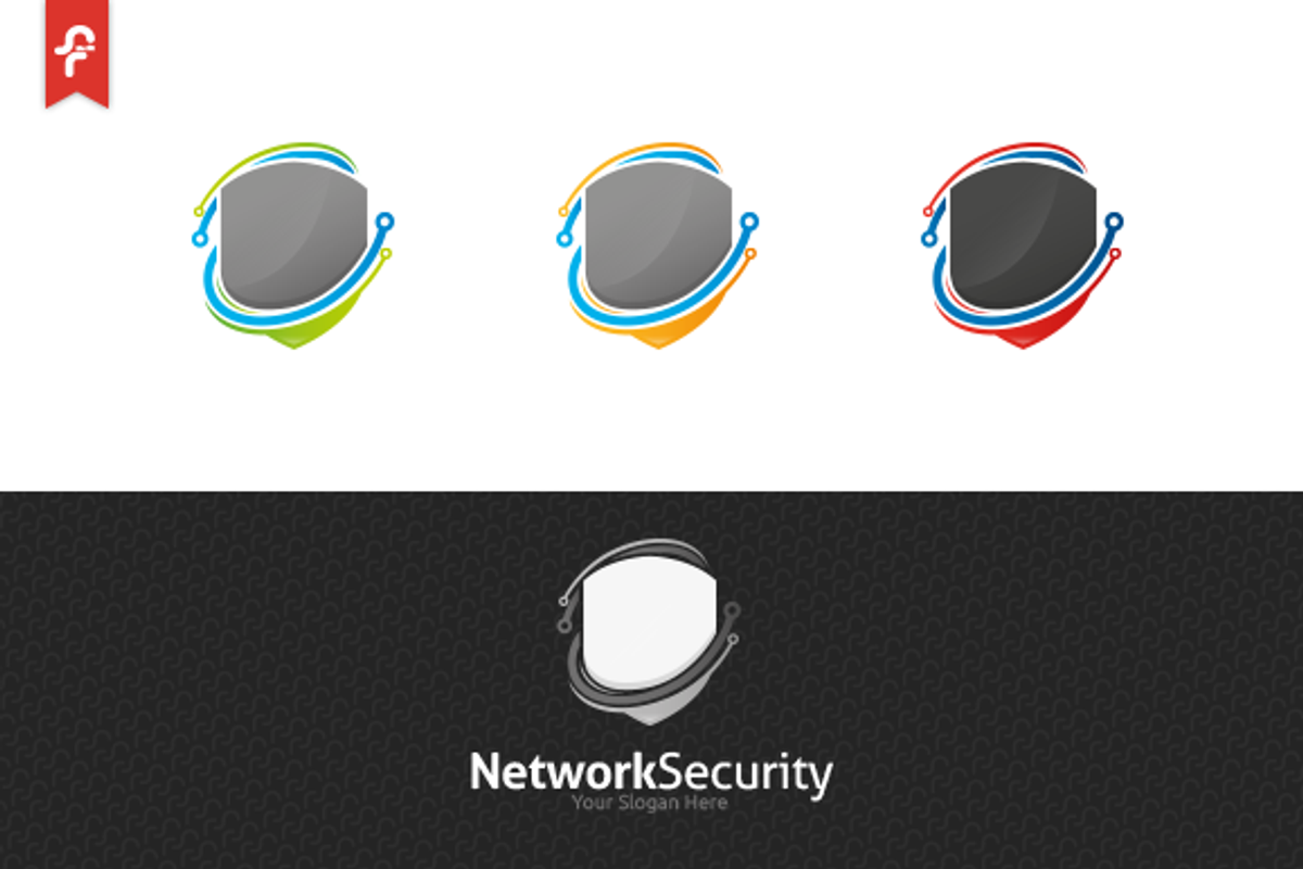 Network Security Logo, a Branding & Logo Template by ft.studio