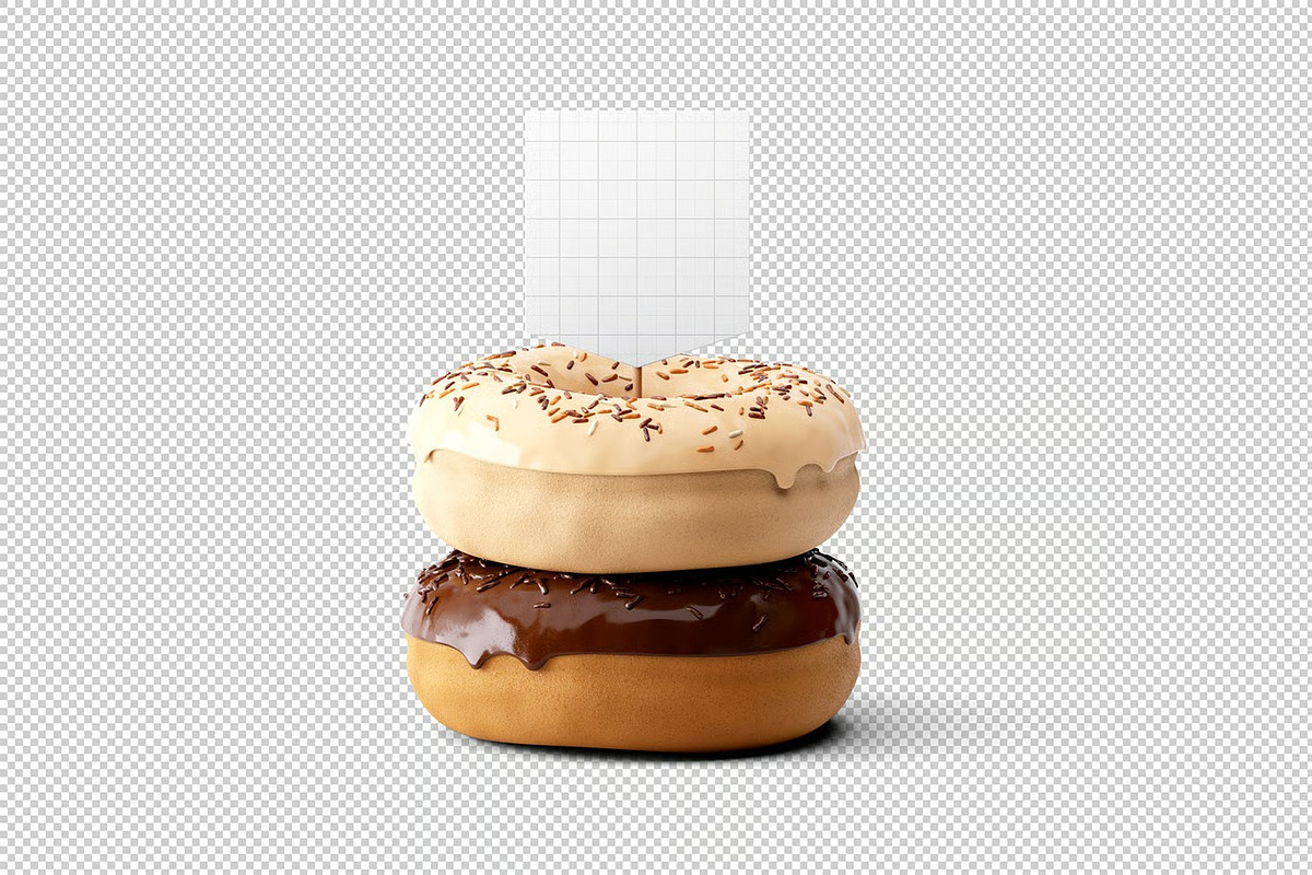 Donut Mockup, a Product Mockup by zpackcreative (Photo 4 of 4)
