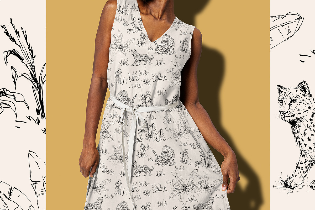 Wild Leopards, a Pattern Graphic by MalyskaStudio (Photo 9 of 15)