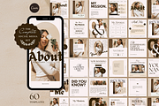 Ecru White Social Media Branding Kit, a Social Media Template by The Flossy Finch (Thumbnail 4 of 18)