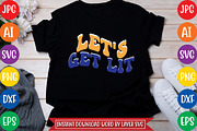 Let's Get Lit Svg Cut File, an Object Graphic by CrexoraLab (Thumbnail 2 of 3)