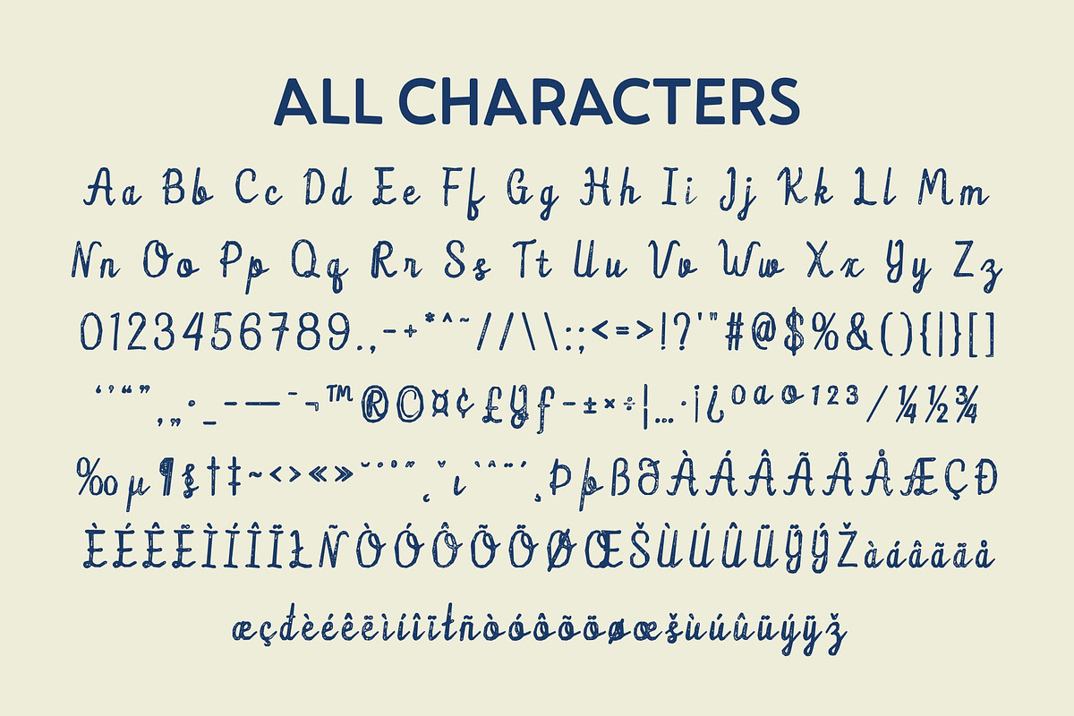 CS Royce Stamp, a Script Font by Craft Supply Co. (Photo 8 of 8)