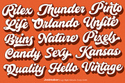 Relastic Script, a Script Font by joelmaker (Thumbnail 15 of 18)