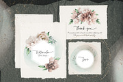 Golden peonies, watercolor, a Texture Illustration by ollalya (Thumbnail 6 of 17)