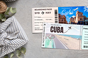Printable Cuba Boarding Template, a Card Template by Snapybiz (Thumbnail 7 of 9)