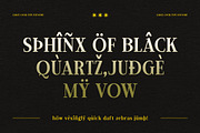 Cloofer, a Serif Font by graphicook (Thumbnail 5 of 10)