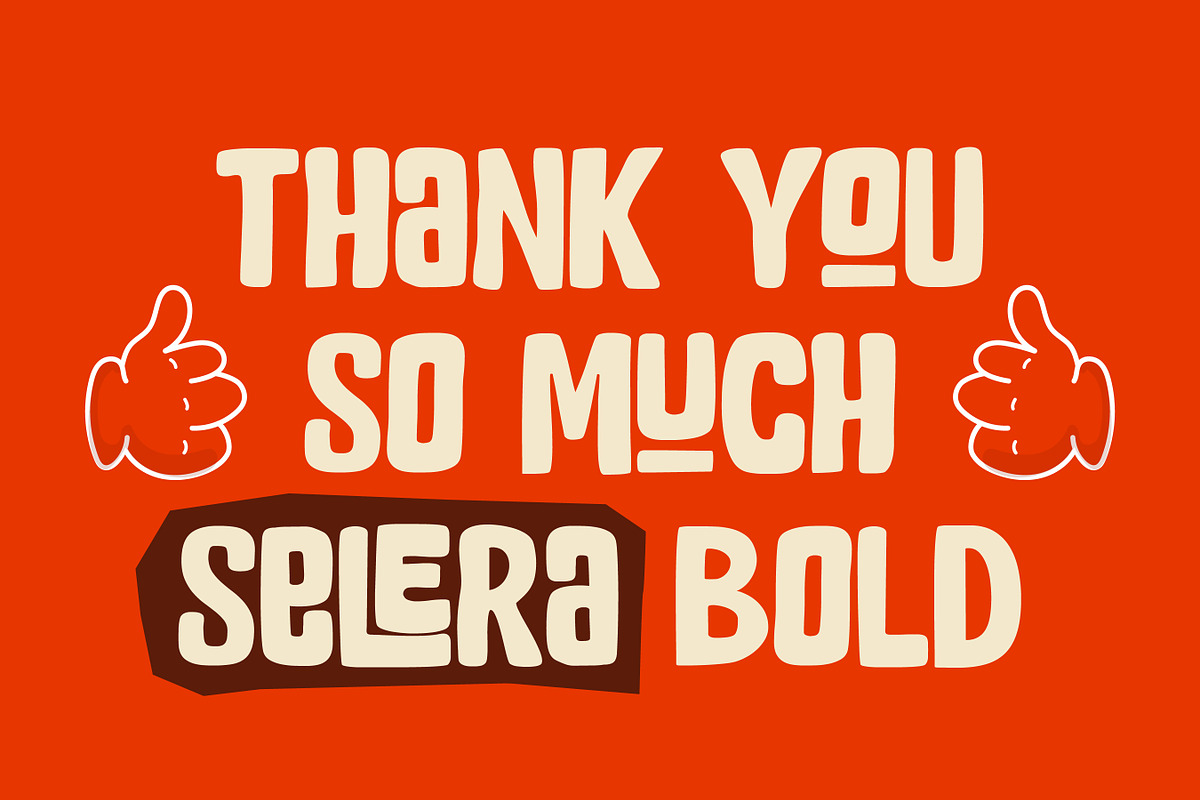 Selera - Playful Display Font, a Sans Serif Font by Flawless And Co (Photo 10 of 10)