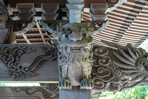 Dragon sculpture at Daisho-in Temple on Miyajima Island, Japan, an Arts & Entertainment Photo by GoodGoods