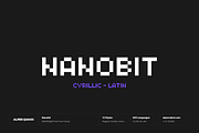 Nanobit - Pixel Typeface, a Sans Serif Font by alpercakici (Thumbnail 1 of 15)