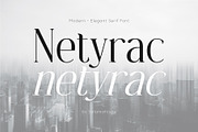 Netyrac – Elegant Font, a Serif Font by Salamahtype (Thumbnail 1 of 8)
