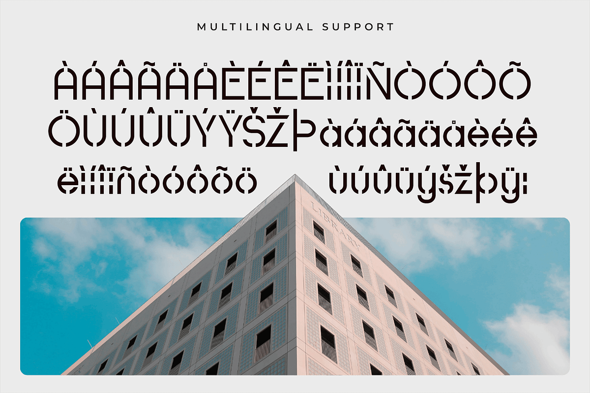 Calvion – Modern Display Font, a Sans Serif Font by overlaytemplates (Photo 5 of 5)