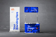 Stand Booth Mockup, a Mockup by graphicook (Thumbnail 3 of 4)