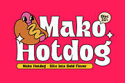 Tikgar Retro Vintage Display Font, a Serif Font by Graphicxell (Thumbnail 4 of 8)