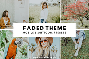 Faded Mobile Lightroom Presets, an Action Add-On by Filtercrave (Thumbnail 8 of 9)