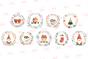 Christmas Wreath Illustrations Clipa, an Illustration by Markicha Art (Thumbnail 3 of 6)