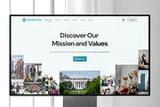WorlGov - Government Landing Page, an UI Kit Template by Agensip Design Agency (Thumbnail 6 of 10)