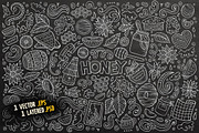 Honey Objects & Symbols Set, an Object Graphic by BALABOLKA (Thumbnail 4 of 4)