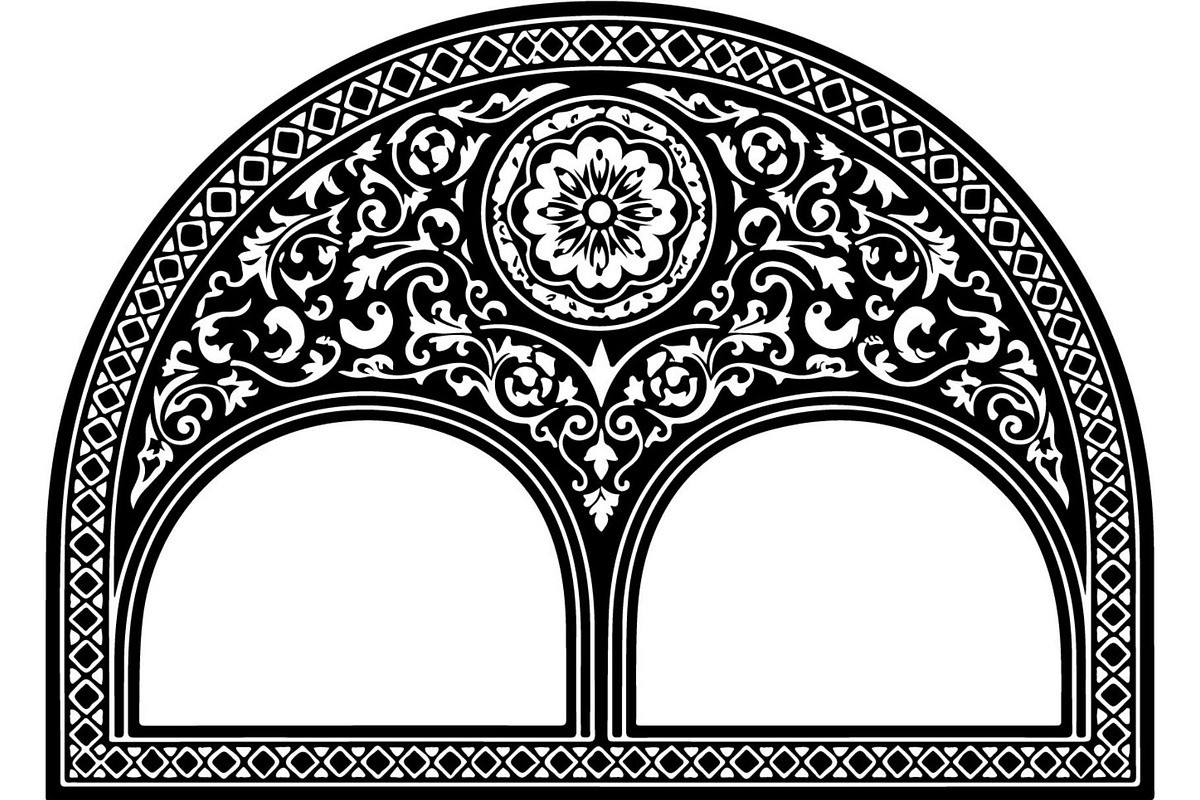 Classic Greek Key Arch, an Object Graphic by Creativeshirt