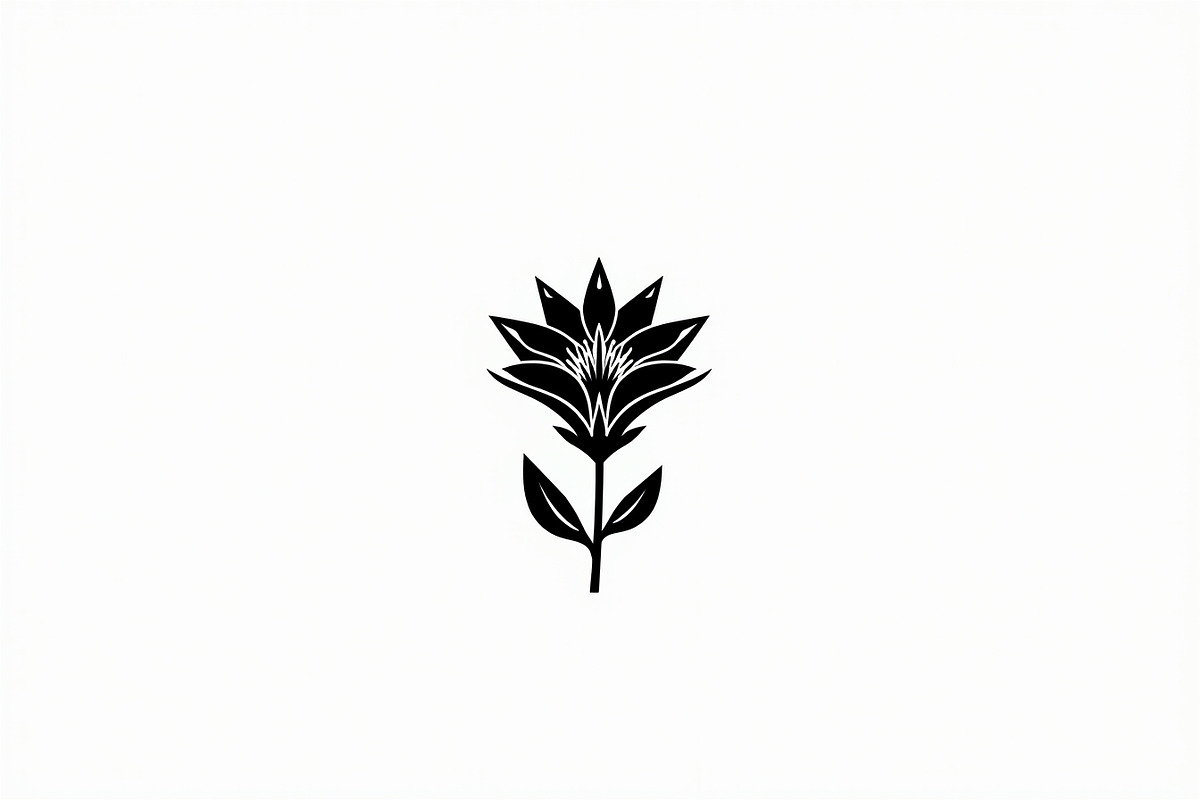Floral Outline Vector Pack, an Illustration by yasushie (Photo 3 of 21)