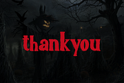 Scary Light, a Font by Yoga Letter (Thumbnail 7 of 7)