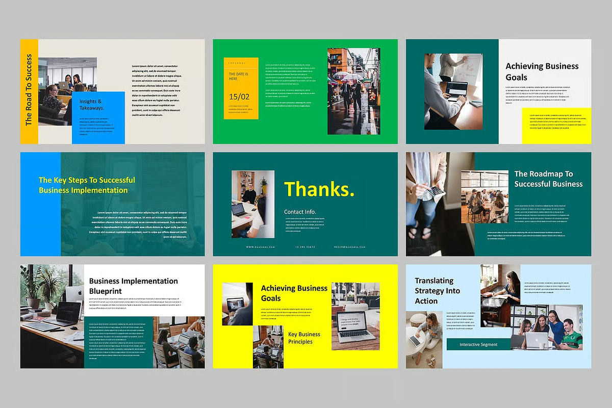 Business Implementation Keynote preview 4