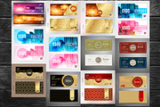 Vector Vouchers MEGA Bundle, an Invitation Template by leezarius (Thumbnail 2 of 14)