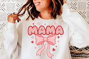 Coquette Valentine Mama Png, an Illustration by SinaCreation (Thumbnail 4 of 11)