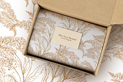 Golden Blossom Flowers, a Pattern Graphic by MalyskaStudio (Thumbnail 4 of 12)