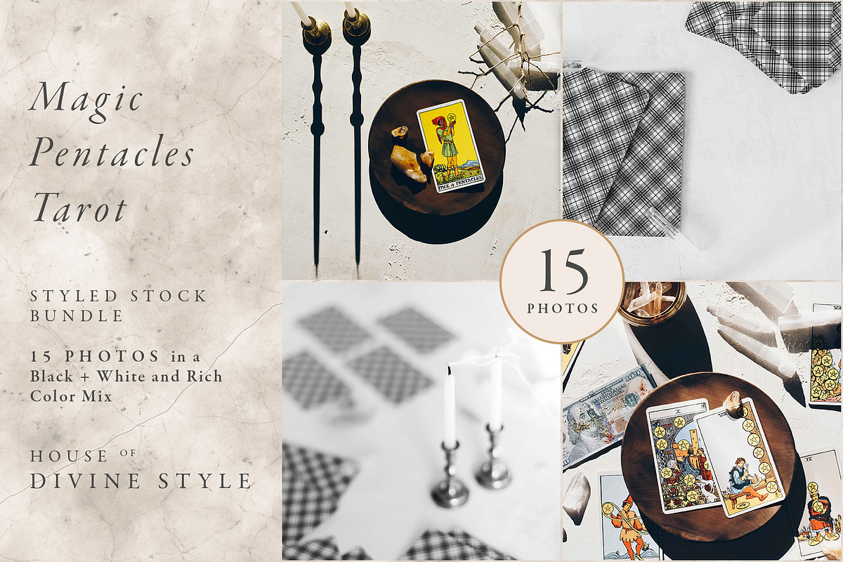 Magic Pentacles Tarot Photo Stock, an Arts & Entertainment Photo by House of Divine Style (Photo 1 of 15)