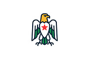 Bold eagle logo graphic, a Branding & Logo Template by Vectorium Studio (Thumbnail 1 of 2)