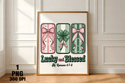 Lucky And Blessed Retro Patrick png, an Illustration by Daily.Designs (Thumbnail 4 of 5)