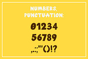 Bananas! Font - By Milk and Searle, a Font by Milk and Searle (Thumbnail 3 of 5)