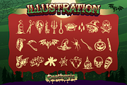 Deathgrin, a Serif Font by Burntilldead (Thumbnail 10 of 11)