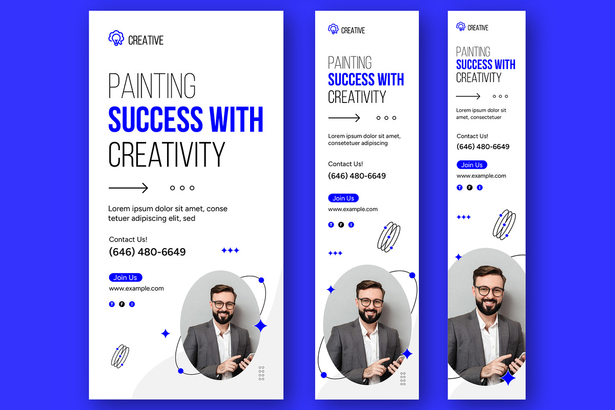Business Web Banner Layout, an UI Kit Template by CreativeShaper (Photo 3 of 4)