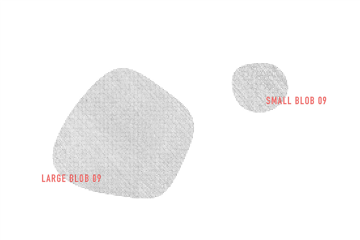 Halftone Blob Textures, a Texture Graphic by GhostlyPixels (Photo 13 of 14)