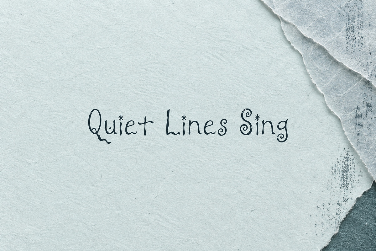 Liltoria Hand Drawn Display Font, a Handwritten Font by Graphic Spirit (Photo 6 of 8)