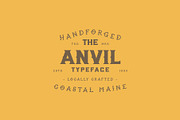 Anvil | Hand Forged Serif, a Serif Font by Beveled Design Co. (Thumbnail 5 of 14)