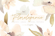 Florelegance Patterns Textures Logos, a Decorative Illustration by eclosque (Thumbnail 1 of 16)