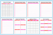 Homeschool Planner For Canva KDP, a Stationery Template by Shumaya (Thumbnail 6 of 7)