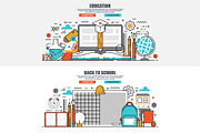 Color Line Concepts, an Education Illustration by alexdndz (Thumbnail 8 of 13)